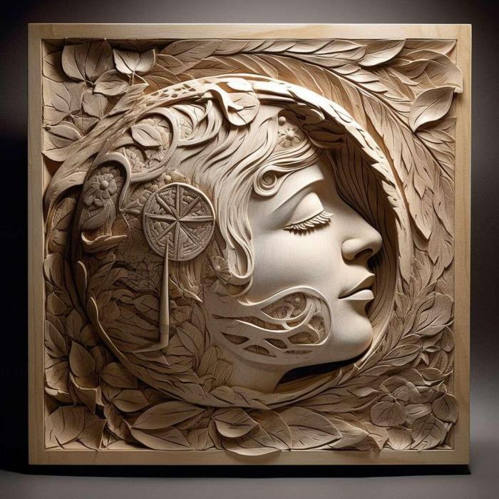 نموذج ثلاثي الأبعاد لآلة CNC 3D Art 